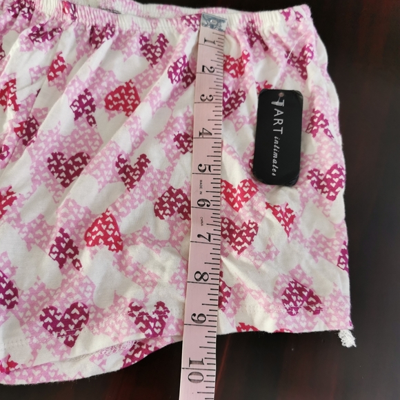 Tj Maxx Tart Intimates Heart Sleep Shorts Size Med - Picture 5 of 6